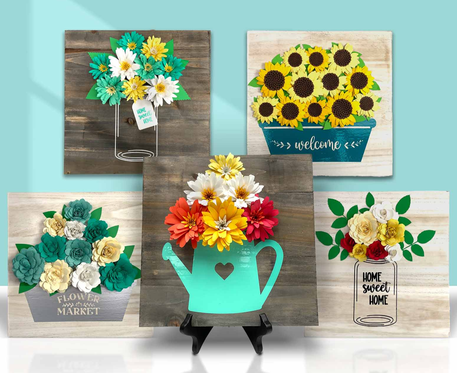 Floral Framed Sentiment Sign